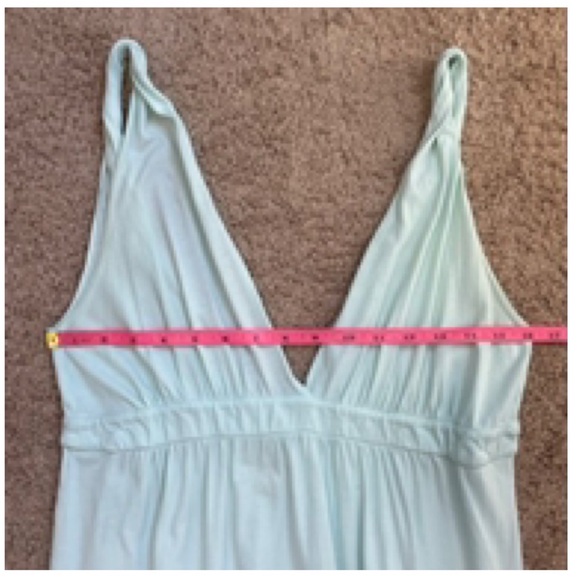 Gypsy 05 Y2K Made in Hollywood Green Sleeveless Goddess Maxi Dress in Size Large - Picture 11 of 16